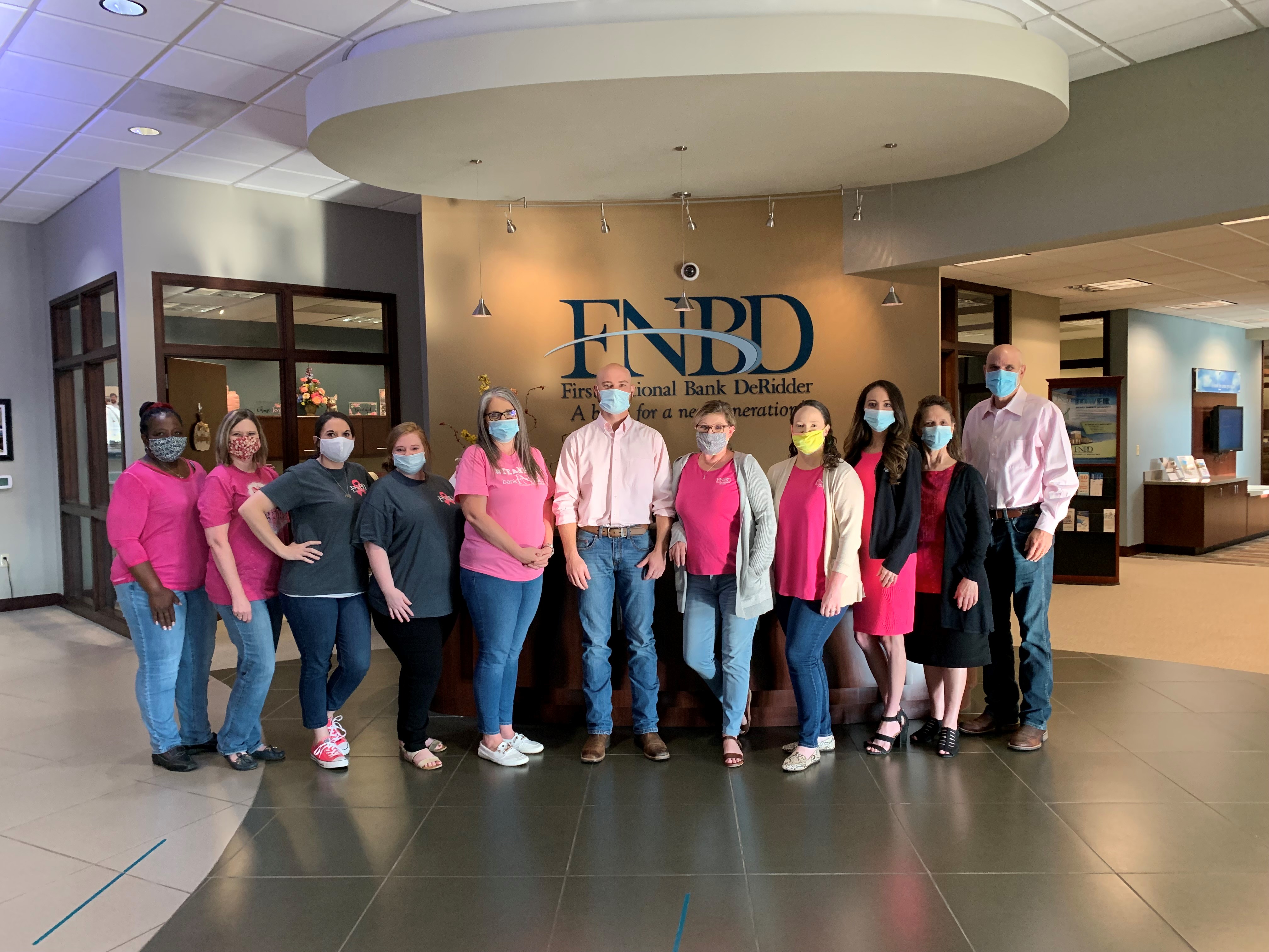 Bank FNBD "Paints The Town Pink"